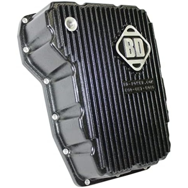 BD Diesel Performance 1061525 Transmission Pan, Black