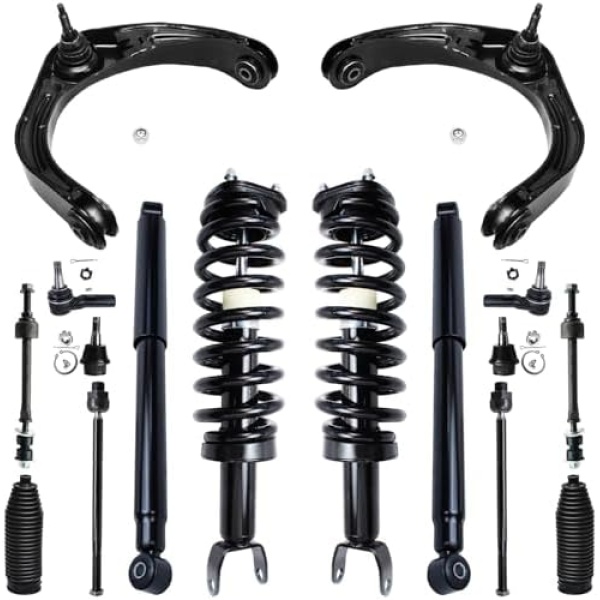 Detroit Axle - 4WD Front 16pc Suspension Kit for 2006 2007 2008 Dodge Ram 1500
