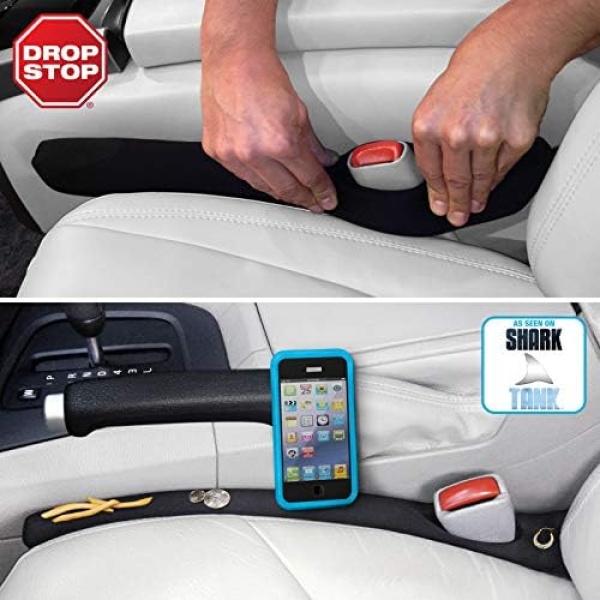 Drop Stop - The Original Patented Car Seat Gap Filler (As Seen On Shark Tank)
